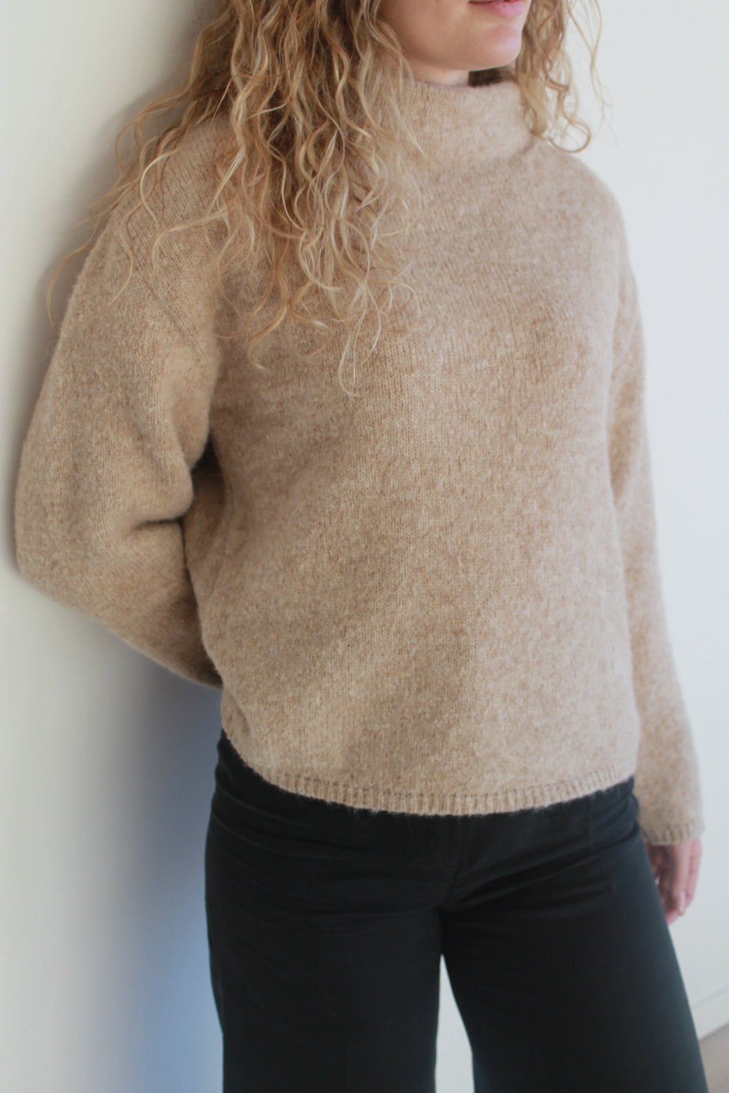 INITIUM knitwear sweater - Sand Beige
