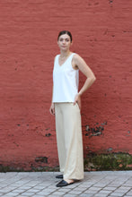 Load image into Gallery viewer, NIKKI Flared Wide Leg Pants - Wheat Beige
