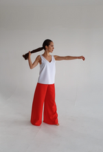 Load image into Gallery viewer, NIKKI Flared Wide Leg Pants - Lipstick Red
